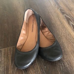 Lucky Brand Black Emmie Ballet Flats